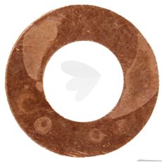 Indsprøjtningsdyse med tætningsskive, der forhindrer lækage og problemer.