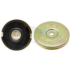 Holdbart tankdæksel som sikrer, at brændstoffet forbliver sikkert og beskyttet.