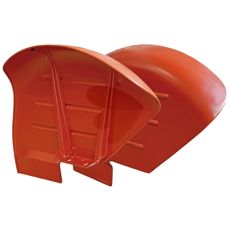 Stænkskærmsæt som beskytter mod snavs og affald ved brug.