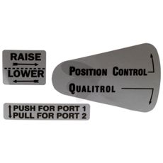 Dekalsæt til traktorer, giver et professionelt og unikt udseende til din maskine.