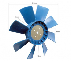 Blæserblad af høj kvalitet for at optimere kølingen af traktorer.