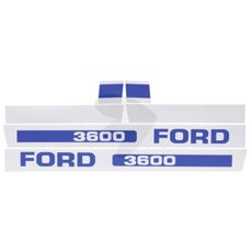 Kreativt dekalsæt til traktorer, ideelt til tilpasning og synlighed.