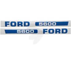 Komplet dekalsæt til mærkning og identifikation af traktorer.