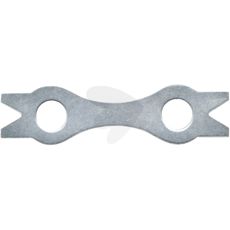 Låseplader til sikker montering på traktorer og landbrugsudstyr.