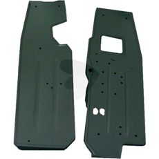 Fodplader for øget komfort og stabilitet i køreoplevelsen.