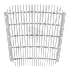 Kølergitteret bidrager til optimal luftstrøm for effektiv nedkøling af motoren.