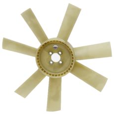 Blæservinge for at sikre køling og effektiv motor drift.