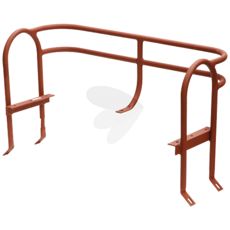 Komfortabelt passagersæde for traktorer, designet til langvarig brug.