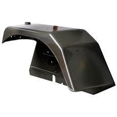 Stænkbeskyttelse som beskytter traktoren mod stænk og snavs.