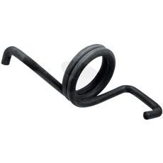 Fjeder, der giver den nødvendige elastiske kraft i mekanismer.