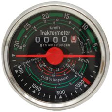 Traktormeter af høj kvalitet, bruges til at måle hastighed og driftstider.