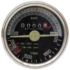 Traktormeter, der passer til forskellige traktormodeller, sikrer nøjagtig aflæsning.