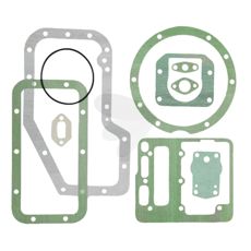 Pakningssæt indeholder forskellige typer pakninger til reparation.