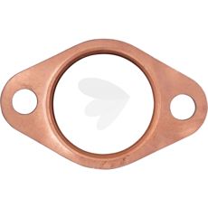 Pakning udstødningsmanifold til korrekt installation og lækagebeskyttelse.