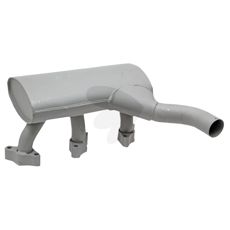 Effektiv lyddæmper med grenrør for forbedret motorpræstation.