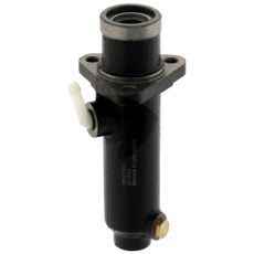 Hovedbremsecylinder med hul for effektiv bremsning i landbrugsmaskiner.