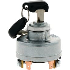 Tændingslås med fem positioner, vigtig for sikker drift af traktorer.