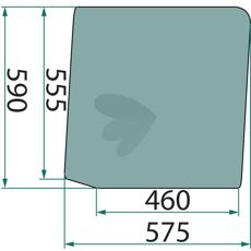 Ruden til døren, som tilbyder beskyttelse og synlighed for føreren.