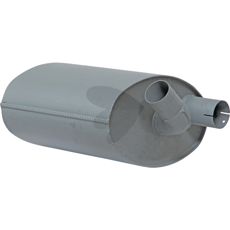 Effektiv lyddæmper, der reducerer støj fra landbrugsmaskiner.