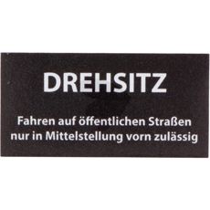 LGF dekal, sikkerhedsmarkering for langsomtgående køretøjer.