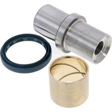 Reparationssæt til styrespindel nedenunder, vigtig for stabil styring.