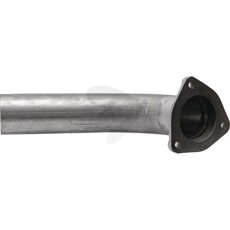 Enderør til effektiv udstødningsføring og forbedret ydeevne i traktorer.