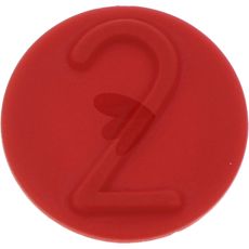 Klips hængsellåg, rød, er en del af sikkerhedsløsningen.