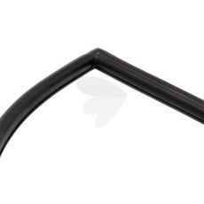 Pakning til dørrude foran, vigtig for at forhindre lækage og varmetab.