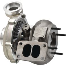 Bytteturbolader med trykrør, forbedret motoreffektivitet.