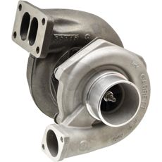 Bytteturbolader med skruet trykrør, giver stabil ydeevne.