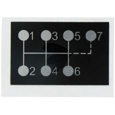 LGF-dekal for at forbedre trafiksikkerheden.