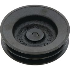 Remskive til Eckerles hydraulikpumpe, vigtig for kraftoverførsel og funktion.