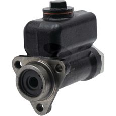 Hovedbremsecylinder med hul Ø 25,4 mm, afgørende for bremsesystemets funktion.