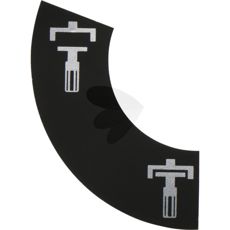 LGF dekal til PTO-kontakt, vigtig for øget sikkerhed ved brug af traktorer.
