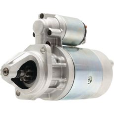 En 12 volts startmotor med 9 tænder, perfekt til din traktor.