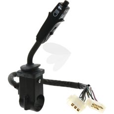 Kombiafbryder som styrer flere funktioner i køretøjet.