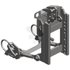 Robust kuglekobling Scharmüller, støttebelastning 1500 kg, ideel til brug.