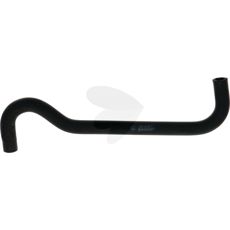 Kølervandslange til forbindelse af topdæksel til varmeventil i maskiner.