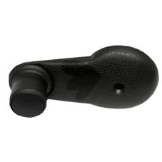 Vindueshåndsving som muliggør manuel åbning af vinduer i traktorer.