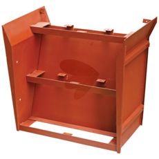 Højre trin med tre niveauer, der gør det lettere at stige af og på traktorer.