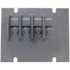 Beskyttende låg til hovedkontakt og styreenheder, sikrer lang levetid.