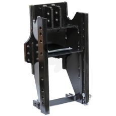 Kuglekobling Scharmüller med høj støttebelastning, ideel til tungt landbrugsarbejde.