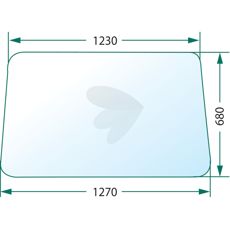 Tonet fast forrude, for øget privatliv og beskyttelse.
