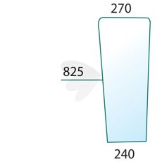 Tonet sidevindue, perfekt til et stilfuldt udseende og beskyttelse.
