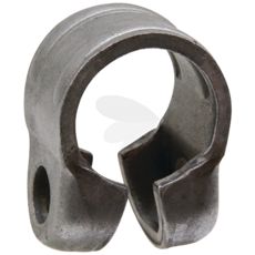 Robust klemme til fastgørelse og montage i traktor og landbrugsmaskiner.