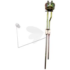 Brændstofsensor med sugerør og sidebryder for øget funktionalitet.