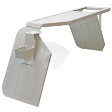 Højkvalitets stænkskærm til at beskytte din maskine mod snavs og affald.