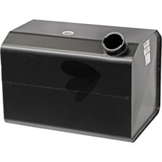 Kompatibel brændstoftank på 130 liter til langvarig brændstofforsyning.