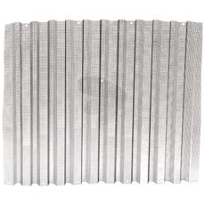 Robust beskyttelsesgitter grundet, beskytter mod snavs og skader.