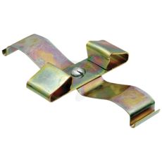 Fjederplade til bremsekaliber, afgørende for bremsesystemets effektivitet.